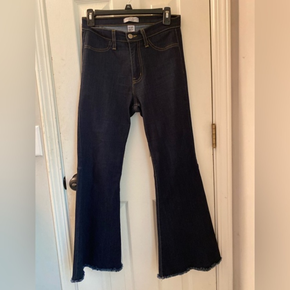 Judy Blue‎ jeans, dark blue, flared size 5/27